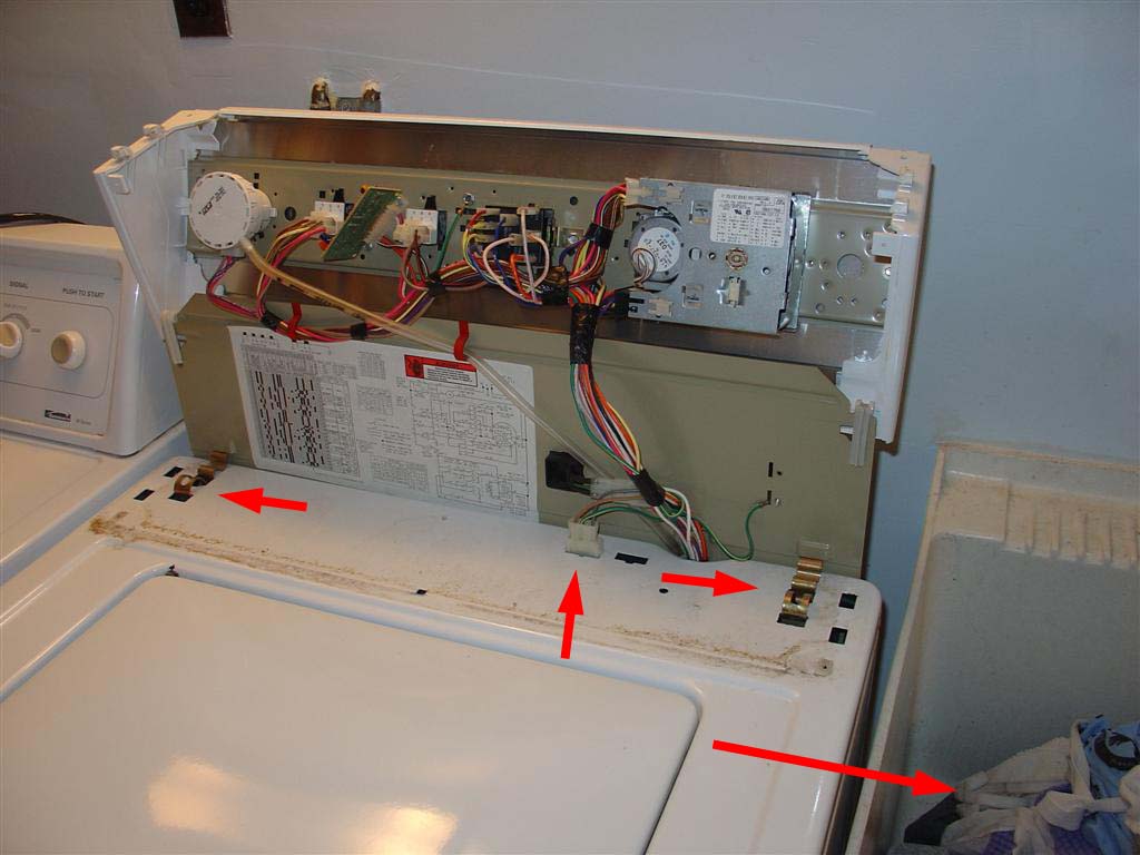 How do you troubleshoot a Kenmore Series 90 washer?