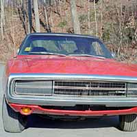 Brad and his Charger, Spring 1978.